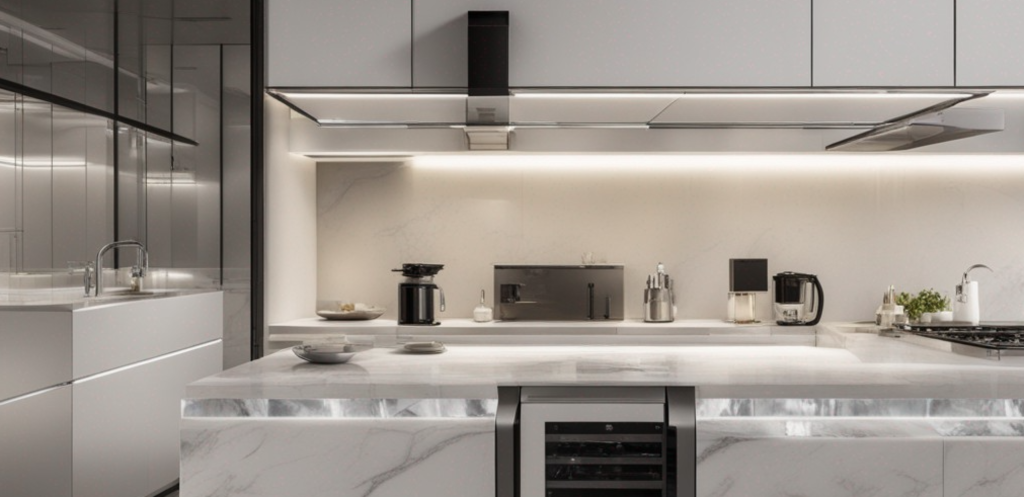 Kitchen over with the modern appliance to elevate cooking